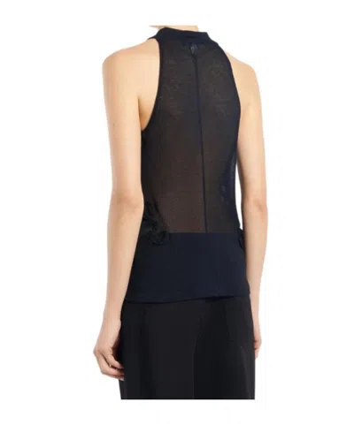 Dondup Sleeveless Top In Black
