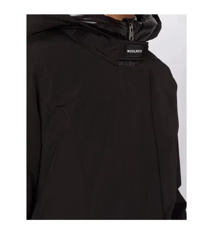 Woolrich Coats Blacks And Greys In Black