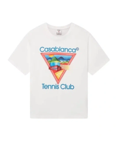 Casablanca Regular Fit T-shirt In White