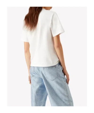 Casablanca Regular Fit T-shirt In White