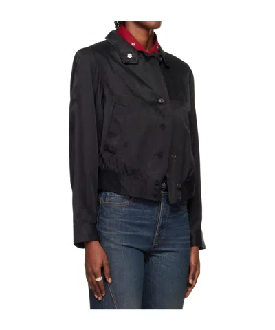 Our Legacy Tuxedo Bomber Jacket In Black