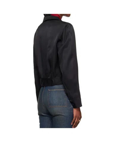 Our Legacy Tuxedo Bomber Jacket In Black