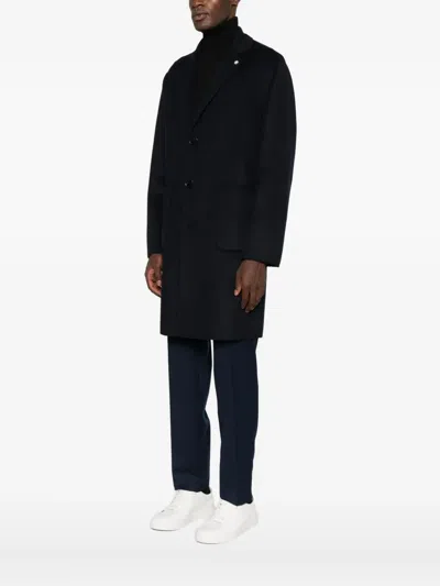 Manuel Ritz Single-breasted Coat In Black