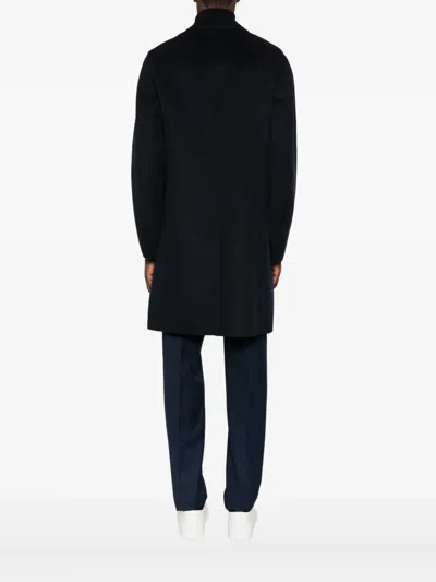 Manuel Ritz Single-breasted Coat In Black