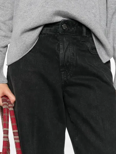 Jacob Cohen Pressed-crease Jeans In Black