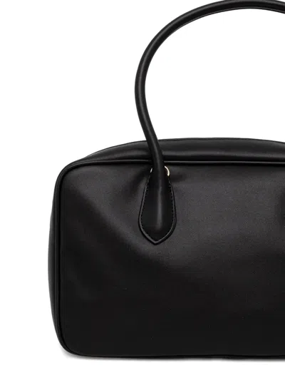 Twinset Structured Black Bag With Minimalist Design In Black