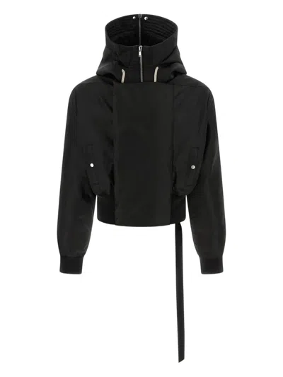 Rick Owens Drkshdw Alice Zip-up Jacket In Black