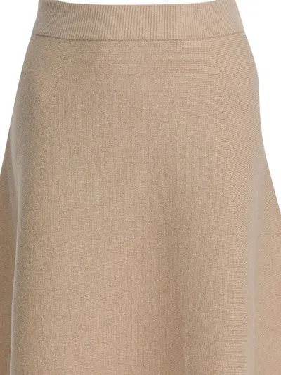 Max Mara Giberna Wool And Cashmere In Neutral