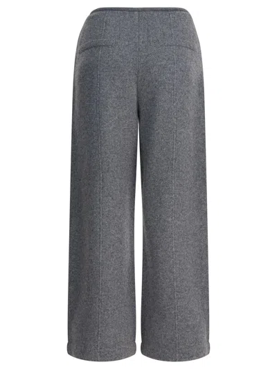 Umarmung Trousers In Gray