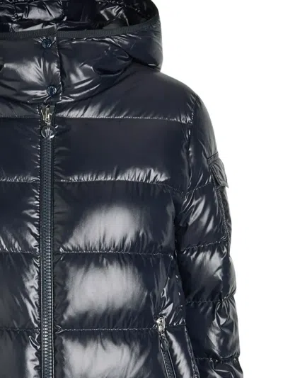 Moncler Courcelles Glossed Shell Parka Coat In Multi