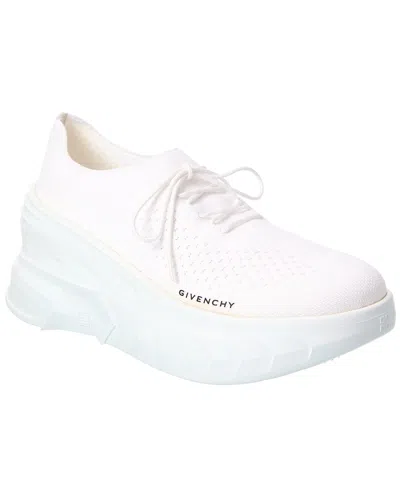 Givenchy Marshmallow Wedge Sneaker In White