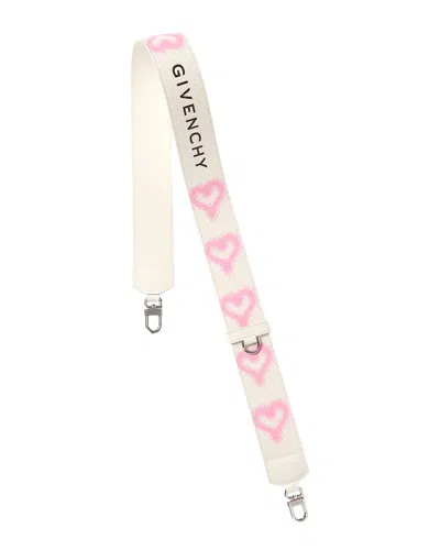 Givenchy Leather Shoulder Strap In Pink