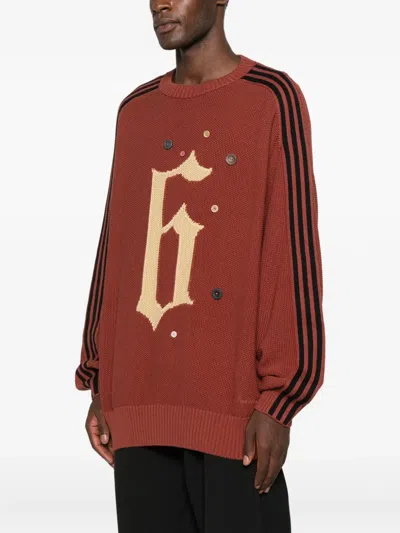 Adidas Originals Suéter Cuello Redondo - Rojo In Red