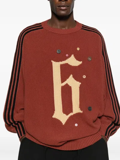 Adidas Originals Suéter Cuello Redondo - Rojo In Red