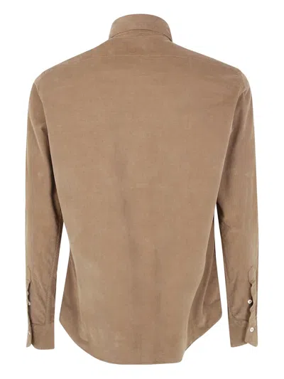 Tintoria Mattei Shirt Clothing In Brown