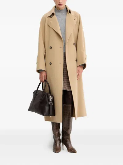 Twinset High-neck Wool Sweater In Gray