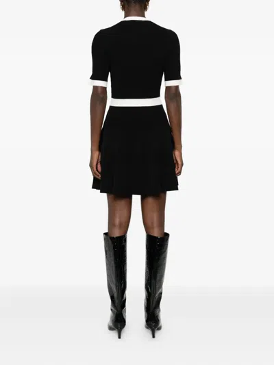 Simkhai Ribbed Astoria Mini Dress In Black