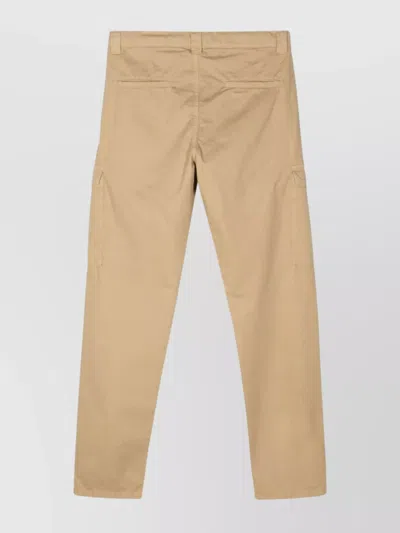 Aspesi Cargo Trousers Featuring Multiple Pockets In Neutral