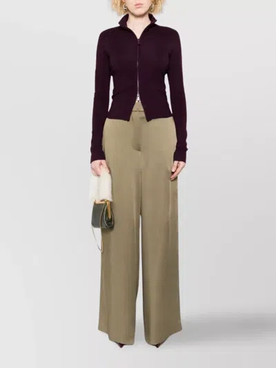 Dries Van Noten Women Penn 2070 W.w. Pants Khaki In Brown