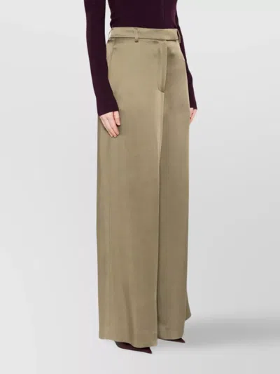 Dries Van Noten Women Penn 2070 W.w. Pants Khaki In Brown