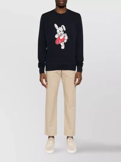 Paul Smith Trousers With Belt Loops And Pockets In Multi