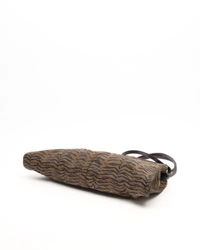 Fendi Ff Tiger Bag In Brown