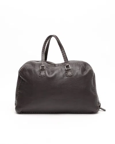 Fendi Selleria Weekend Bag In Brown