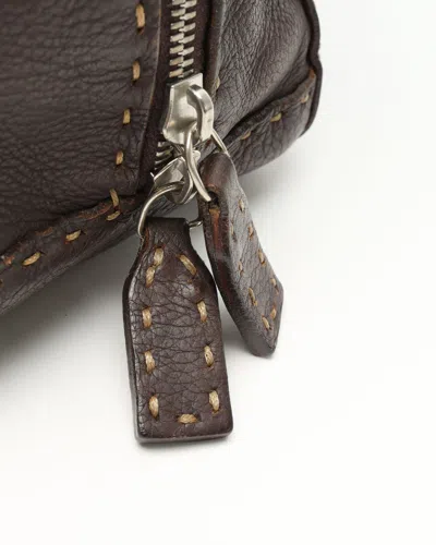 Fendi Selleria Weekend Bag In Brown
