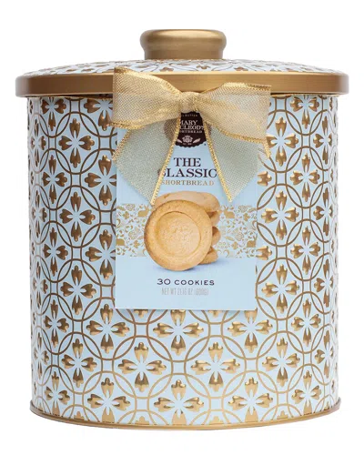 Mary Macleod's Shortbread Embossed Tin: Classic In Blue