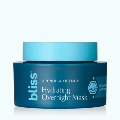 Bliss World Store Drench & Quench Hydrating Overnight Mask With Hyaluronic Acid & Vegan Collagen