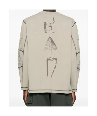 Roa Neolith Stitch Organic Long Sleeve Clothing In Neutral