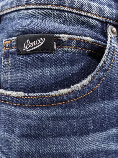 Pence Five-pocket Jeans In Blue