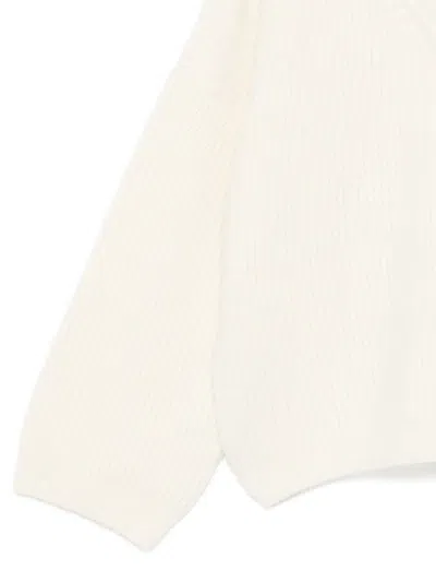 Mr Mittens Sweaters White In White