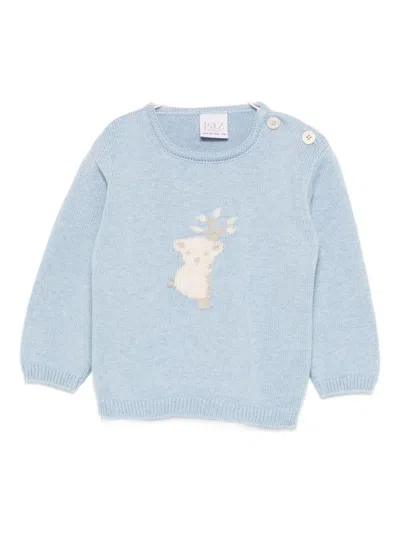 Paz Rodriguez Koala-motif Sweater In Blue