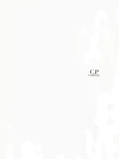 C.p. Company Logo-print T-shirt In White