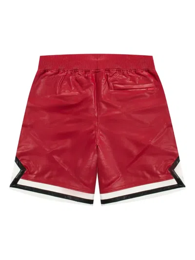 Jordan Air  Panelled Shorts In Red