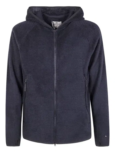 Snow Peak Thermo Control Hooded Jacket In Blue