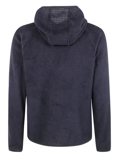 Snow Peak Thermo Control Hooded Jacket In Blue