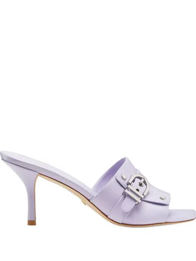 Stuart Weitzman 75mm Maverick Sandals In Purple