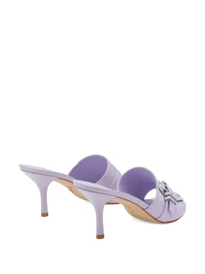 Stuart Weitzman 75mm Maverick Sandals In Purple