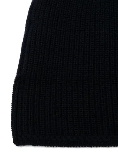 Norse Projects Ribbed Beanie In Black