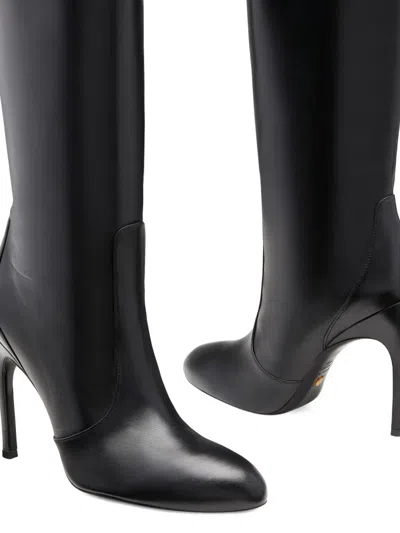 Stuart Weitzman Luxecurve 100 Slouch Boot The Sw Outlet In Black