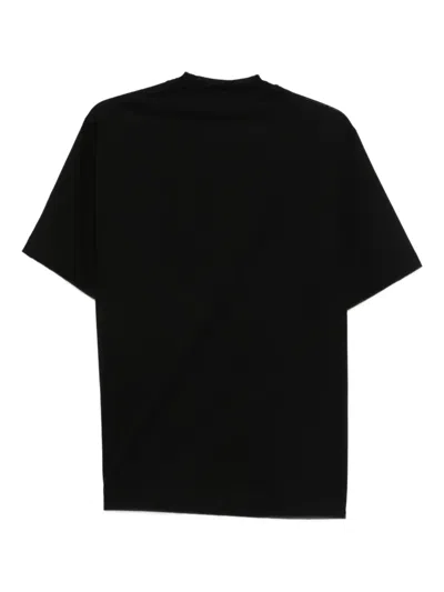 Low Brand Technical Jersey T-shirt In Black