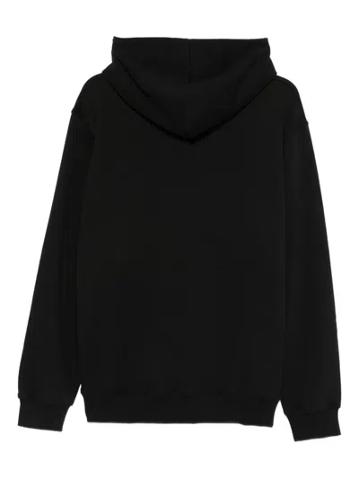 Laneus Logo-detail Hoodie In Black