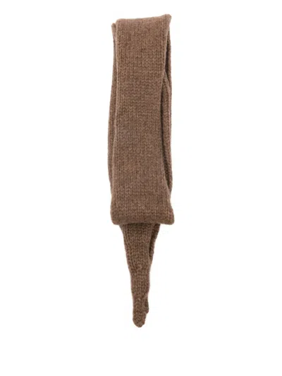 Studio Nicholson Ties Neutral In Brown
