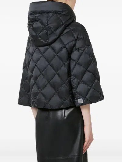 Max Mara The Cube Sisoft Padded Jacket In Drop-proof Nylon Canvas In Blue