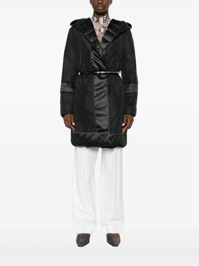 Max Mara The Cube Down Jacket In Blue