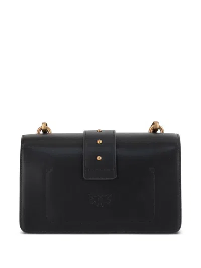 Pinko Structured Black Bag With Clean Lines And Modern Appeal In Black