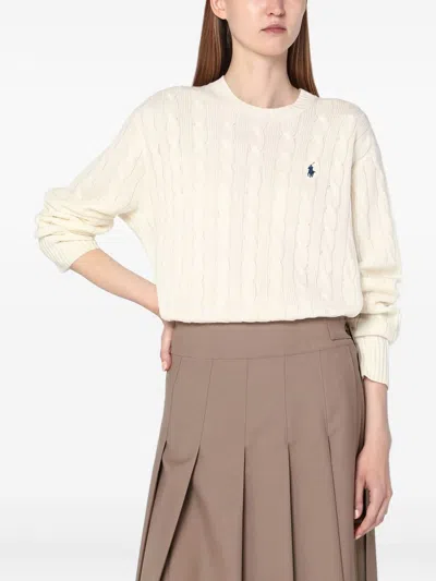 Polo Ralph Lauren Sweater In Gray