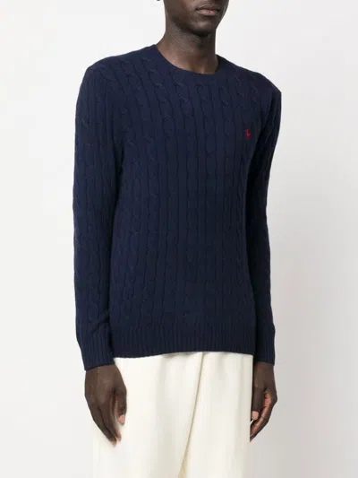 Polo Ralph Lauren Pony Sweater In Blue